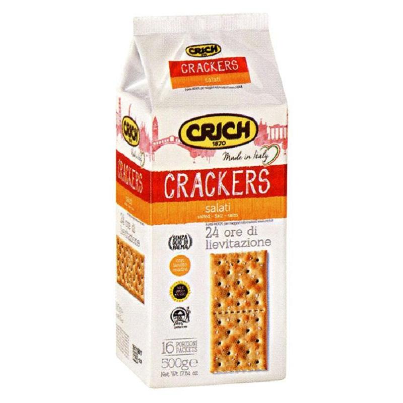 Крекер Crich соленый в полим.упак., 500г