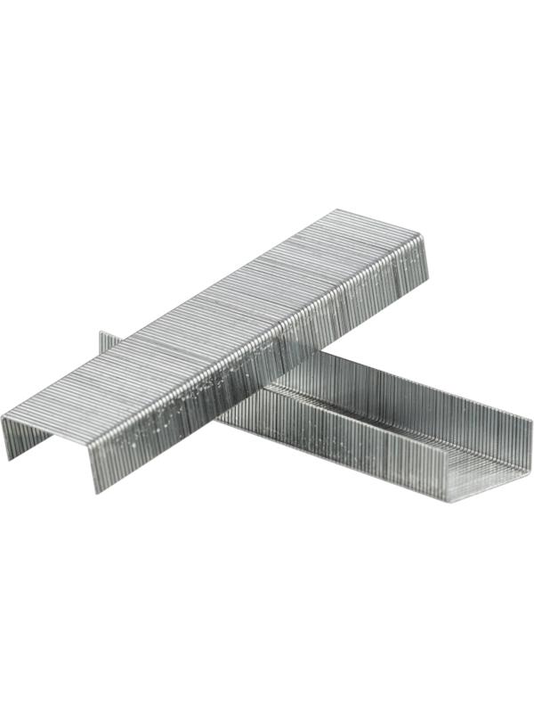 Скобы для степлера №24/6 и №26/6 Глобус С24/26/6-1000, цинк, 1000 шт/уп