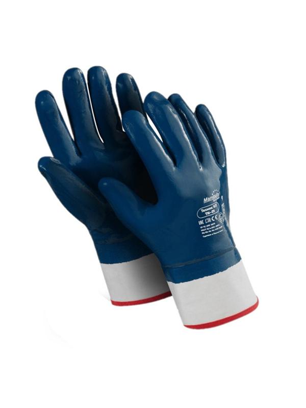 Перчатки защитные нитрил/джерси Manipula ТЕХНИК КП (TN-01/MG-224) р.9