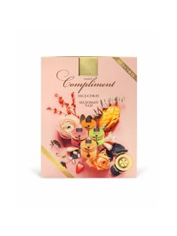 Набор меда и чая Compliment 4х30мл+чай Хвойный апельсин 35г 606124