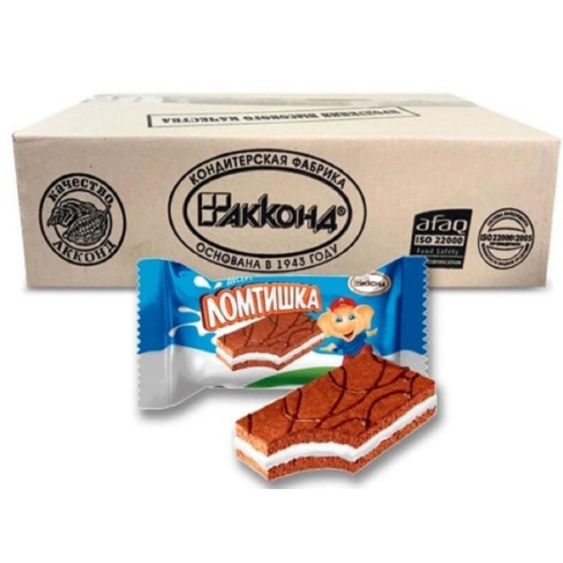 Пирожное Акконд Ломтишка бисквитное,  2кг