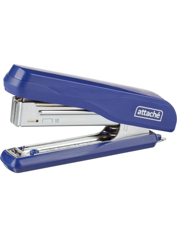 Степлер Attache PSBL1020 (№10) до 20 лист., пластик/металл, синий