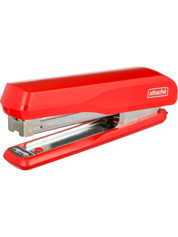 Степлер Attache MSR2430 (№24/6-26/6) до 30 лист.,металл, красный