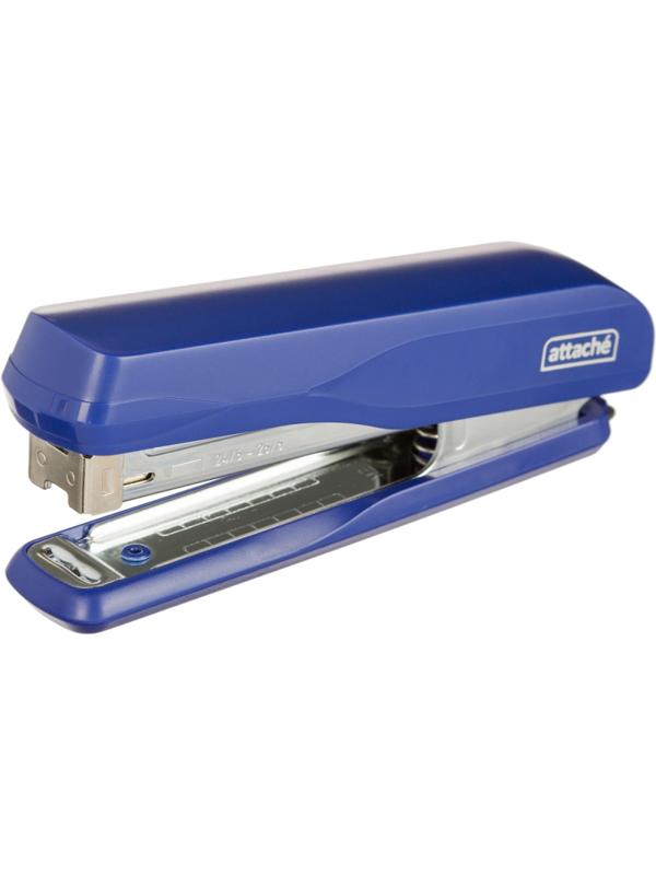 Степлер Attache MSBL2430 (№24/6-26/6) до 30 лист.,металл, синий