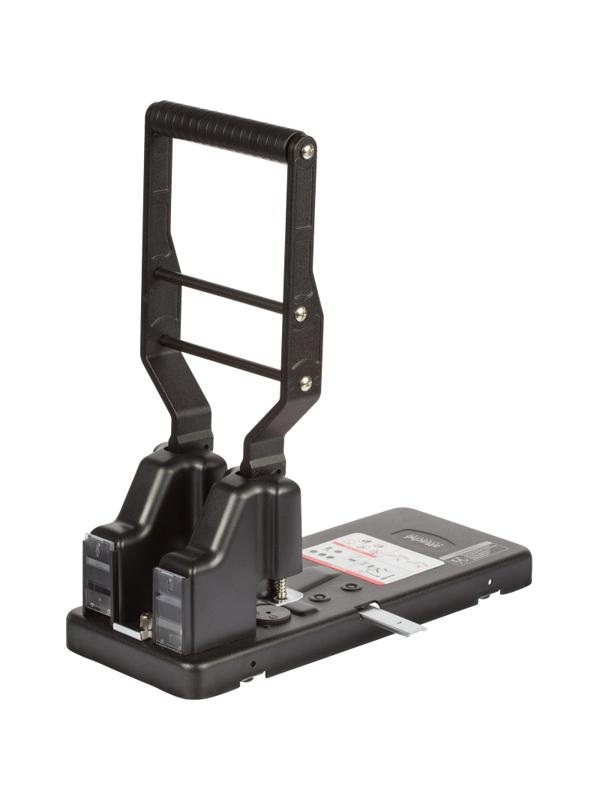 Дырокол мощный Attache Selection MHDPBK2-150, 2отв.,150 лист.,металл, чёрн