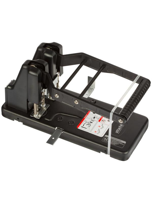 Дырокол мощный Attache Selection MHDPBK2-290, 2отв., 290 лист.,металл,чёрн