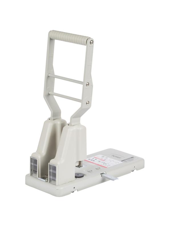 Дырокол мощный Attache Selection MHDPGY2-290, 2отв.,290 лист.,металл,серый