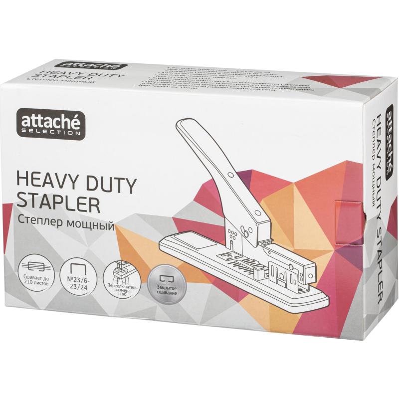 Степлер мощн.Attache Selection MHDSBK24210,№23/6-23/24,210л,энергс,мет,черн
