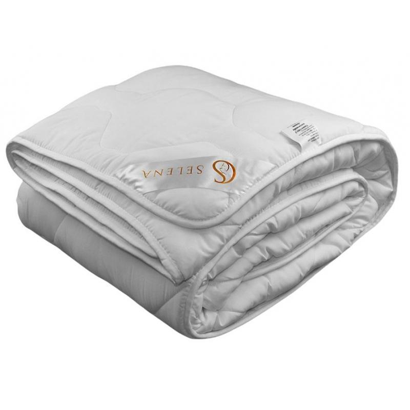 Одеяло 140х205 (микрофибра/лебяжий пух), 350гр/м2, белый