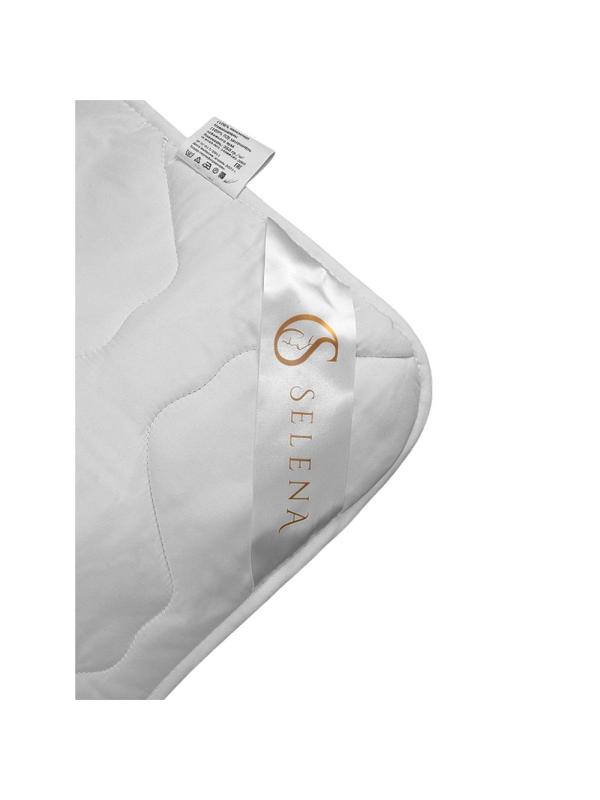 Одеяло 140х205 (микрофибра/лебяжий пух), 350гр/м2, белый