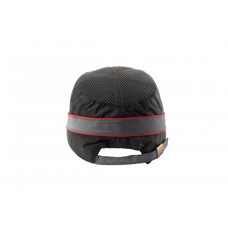 Каскетка DELTA PLUS AIR COLTAN черная/красная 7cм (арт.COLTAAINOLG)