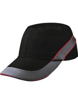 Каскетка DELTA PLUS AIR COLTAN черная/красная 7cм (арт.COLTAAINOLG)