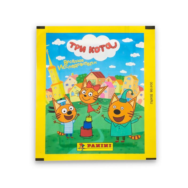 Наклейки Panini ТРИ КОТА (2),(5шт.в пакетике.),сезон 2021-22