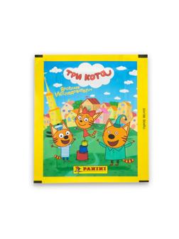 Наклейки Panini ТРИ КОТА (2),(5шт.в пакетике.),сезон 2021-22
