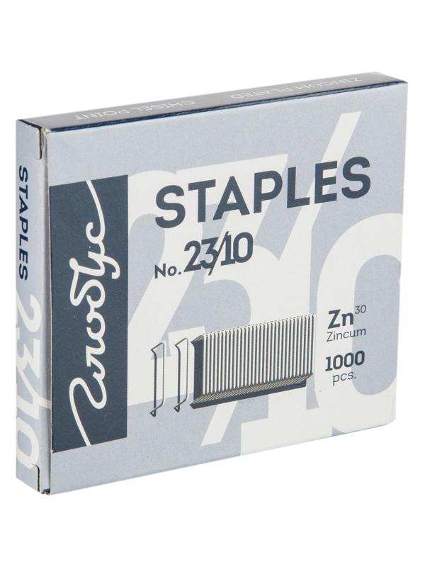 Скобы для степлера №23/10 Глобус С23/10-1000 оцинкованные 1000 шт/уп