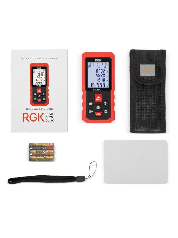 Дальномер лазерный с угломером RGK DL100