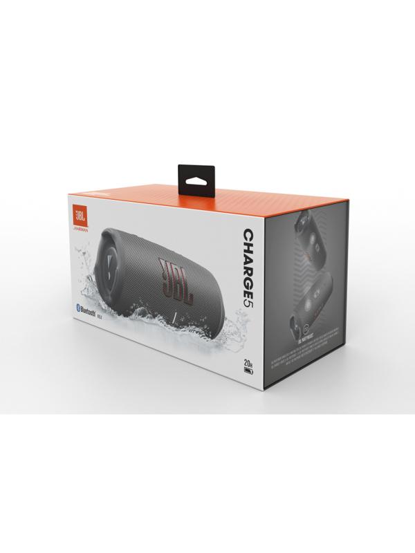 Акустическая система JBL Charge 5 Grey (JBLCHARGE5GRY)