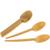 Ложка одноразовая 168мм,золотисто-охрист.до коричн;древесное волокно,50шт/у