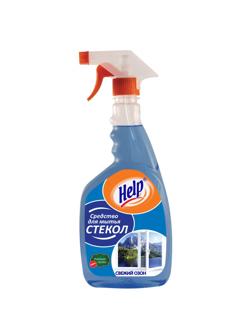 Средство для стекол и зеркал HELP Свежий озон 0,75л_т/г