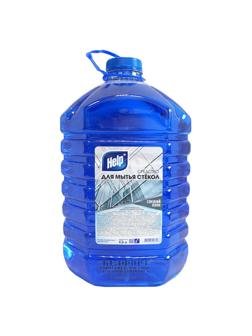 Средство для стекол и зеркал HELP Свежий озон 5л ПЭТ