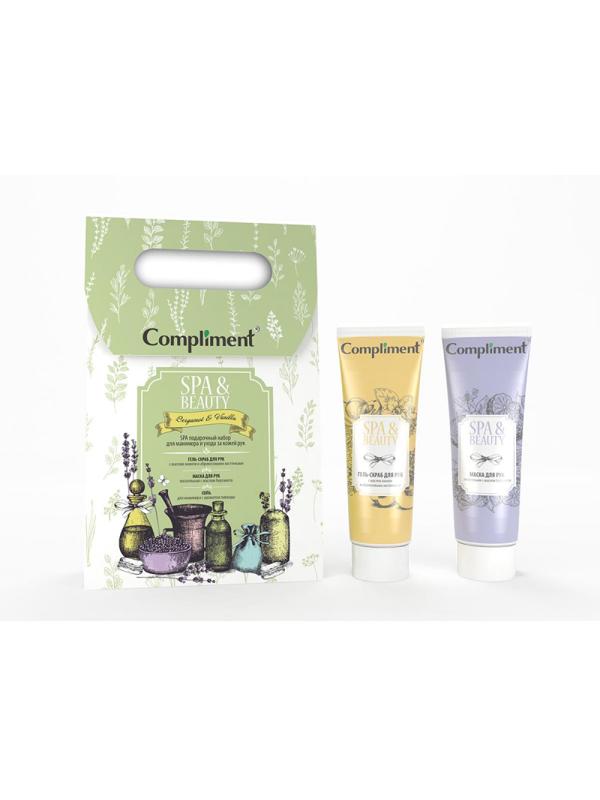 Подарочный набор   Compliment Spa&Beauty скраб маска 2х80мл соль 100гр