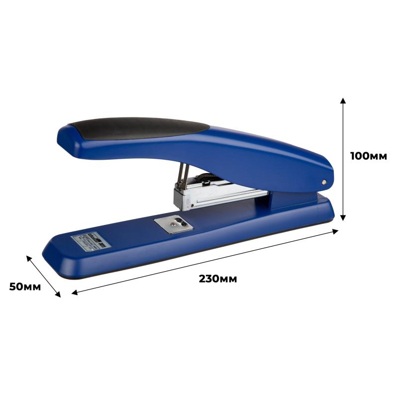 Степлер Office Force 3011 Heavy Duty,синий,50л,23/6/8,глуб.68мм