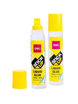 Клей канцелярский жидкий 50 мл Deli  прозрачный E7302S