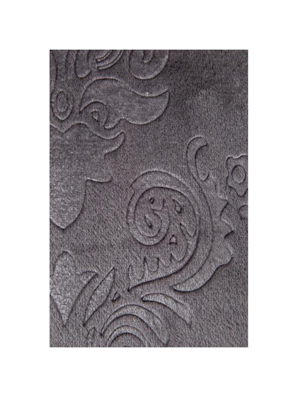 Плед микрофибра Кристалл серый 200x220