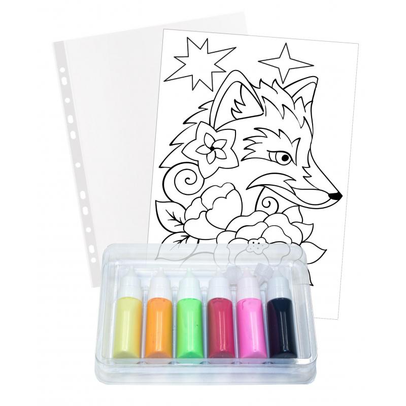 Набор для витража Витражные наклейки. Лис, 31С 2002-08