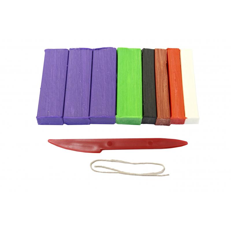 Набор для творчества с воском для лепки свечей Дракоша, 31С 2051-08