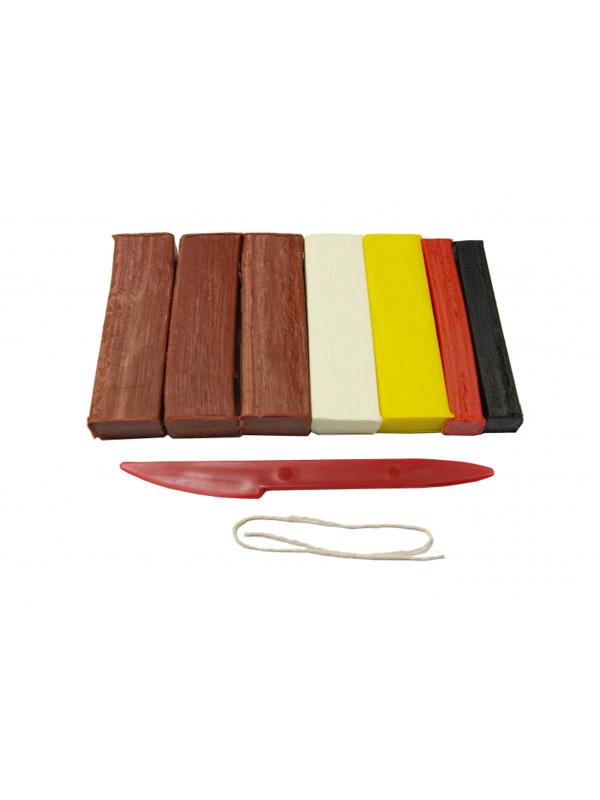 Набор для творчества с воском для лепки свечей Медвежонок, 31С 2052-08