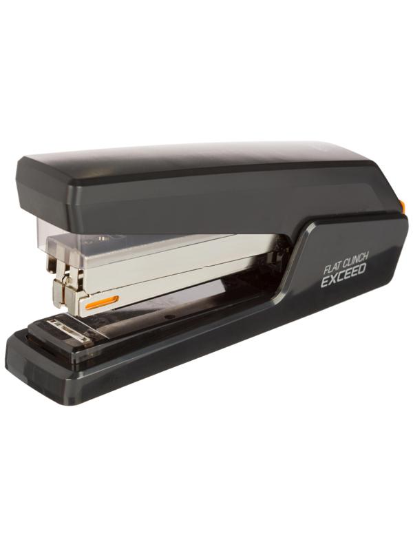 Степлер Deli Effortless E0433S(N24/6-26/6)до30л,энергос,+1000скоб,плст,черн