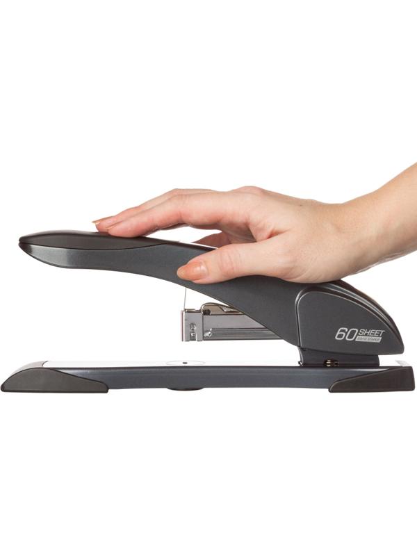 Степлер мощный Deli N23/6-23/10 до 60 листов, в картонной уп., ассорти