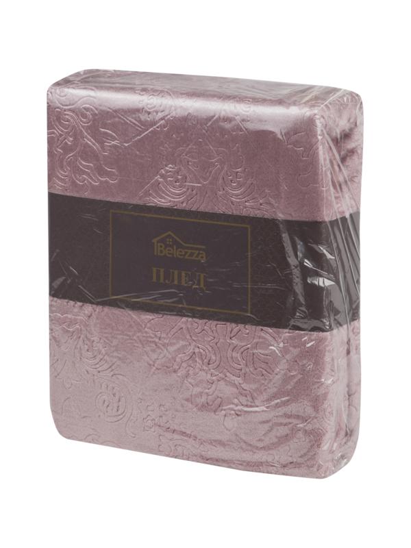 Плед микрофибра Кристалл шоколадный 200x220