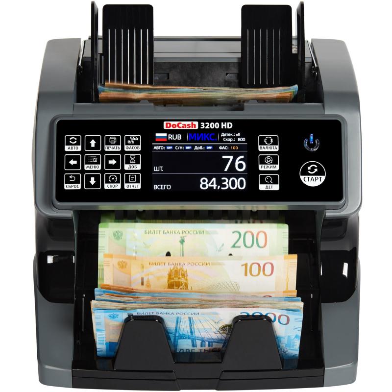 Счетчик банкнот DoCash 3200 HD