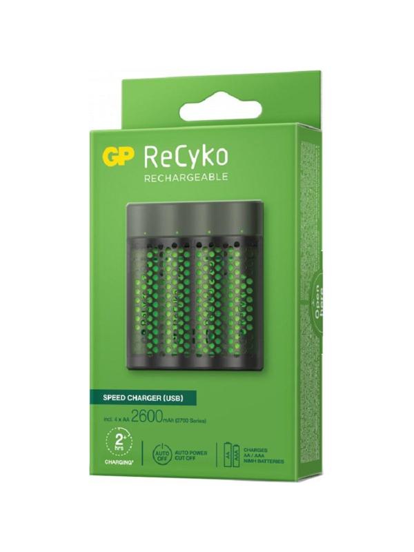 Зарядное устройство GP M451/270AAHCE-2EB4 4 слота в компл. 4 акк. 2700 ser