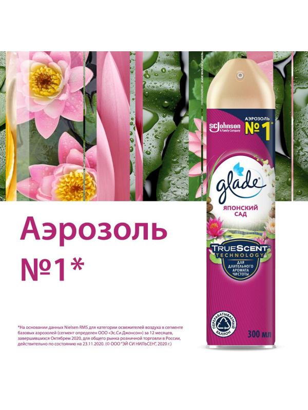 Освежитель воздуха Glade японский сад 300мл