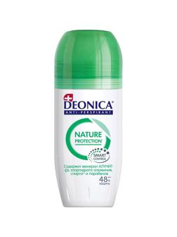 Дезодорант-антиперспирант DEONICA Nature Protection ролик 50мл