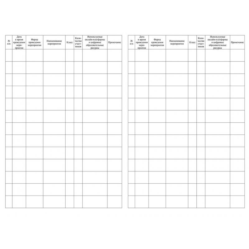 Журнал учета мероприятий с использ.электр.обучения и дист.образ.КЖ-4658