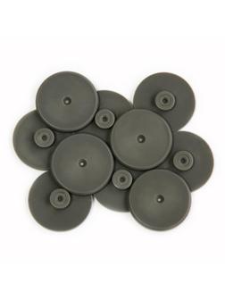 Запасной диск для дырокола Deli 0152 пластик черный (упак:10шт)