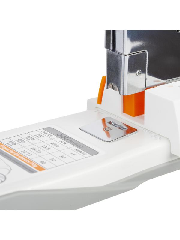 Степлер мощный Deli N23/6-23/13, до 80 листов, в картонной уп., ассорти