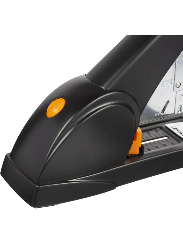 Степлер мощный Deli E0395(N23/6-23/25)до 210лис,энергосбер,пласт/мет,ассор