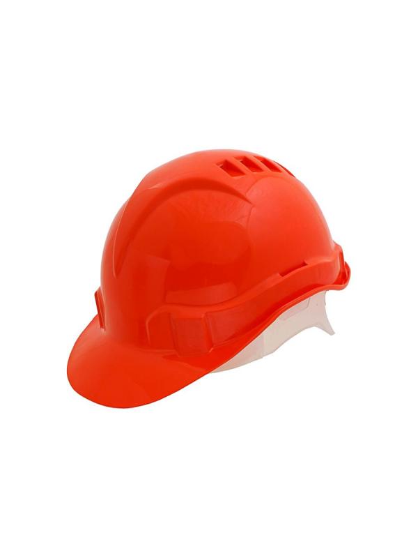Каска защитная ЕВРОПЛАСТ оранжевая