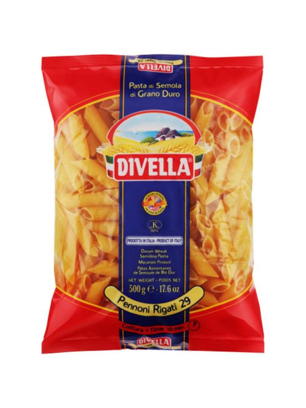 Макароны Divella-Italy Пеннони Ригате, 500г