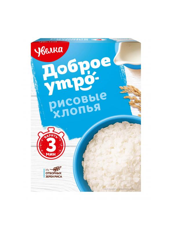 Хлопья Увелка рисовые, 400г