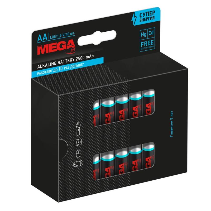 Батарейка Promega AA/LR06 бл/40шт      