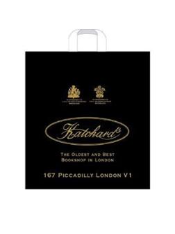 Пакет с петлевой ручкой 30х33+3 (70)  Хатчард черный 50 шт/уп