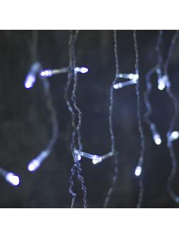 Электрогирлянда Бахрома 1.8х0.5 м, IP20, 48 LED, бел, 8 режимов 3556829