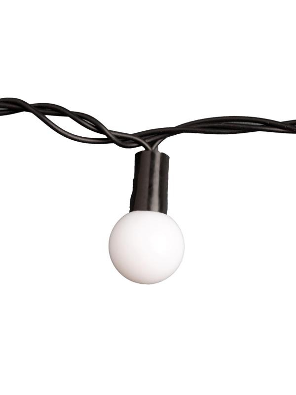 Электрогирлянда Нить 20 мШарики 1.5 см, IP44, 200 LED, мульти 220 В 671568