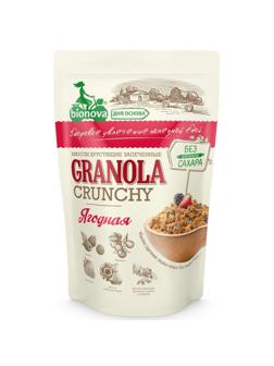 Мюсли Bionova Crunchy ягодные, 400г